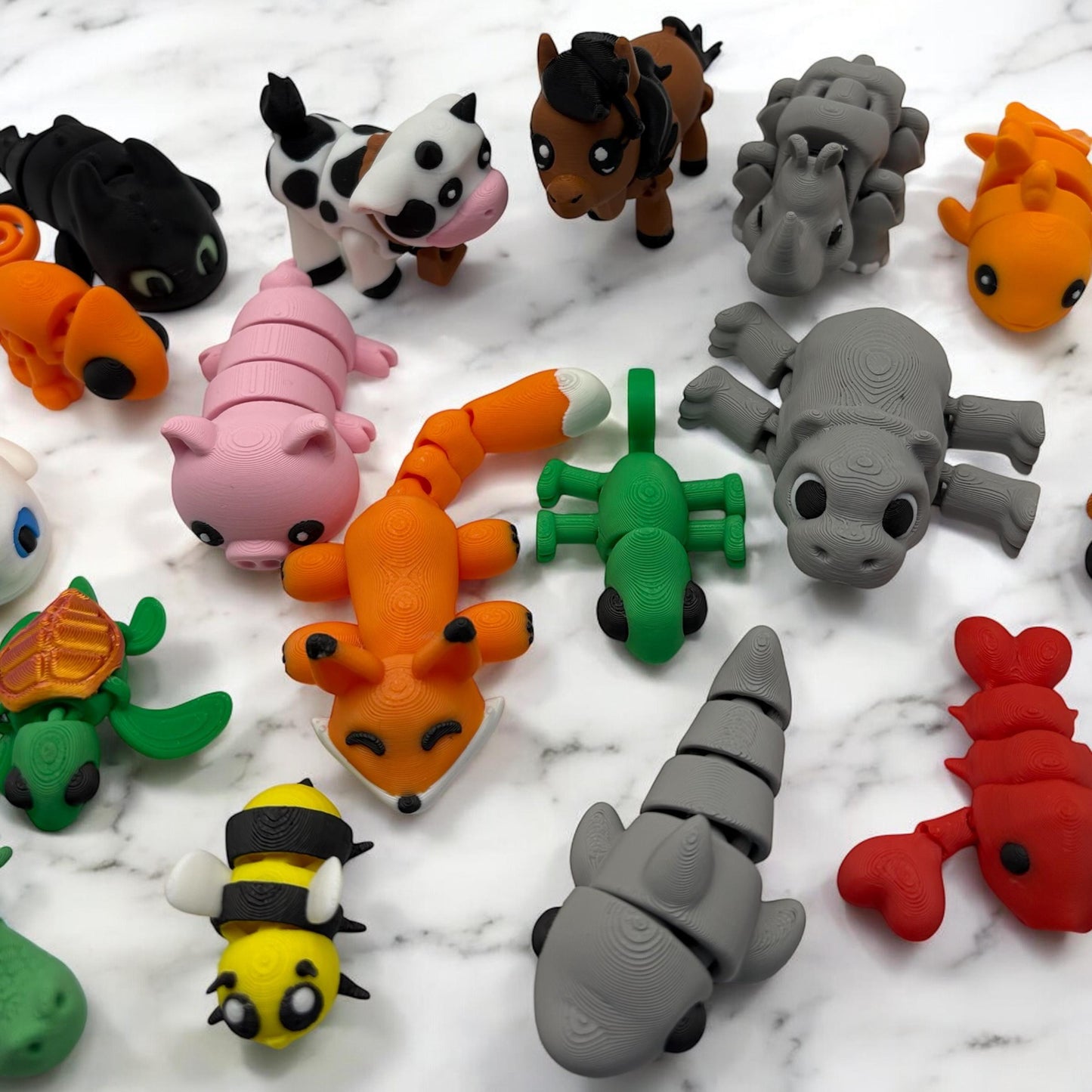 Dumpster Mystery Animals Fidget Toy - 5 Unique Mystery Animals Inside, Fun and Engaging Design, Lightweight & Eco-Friendly