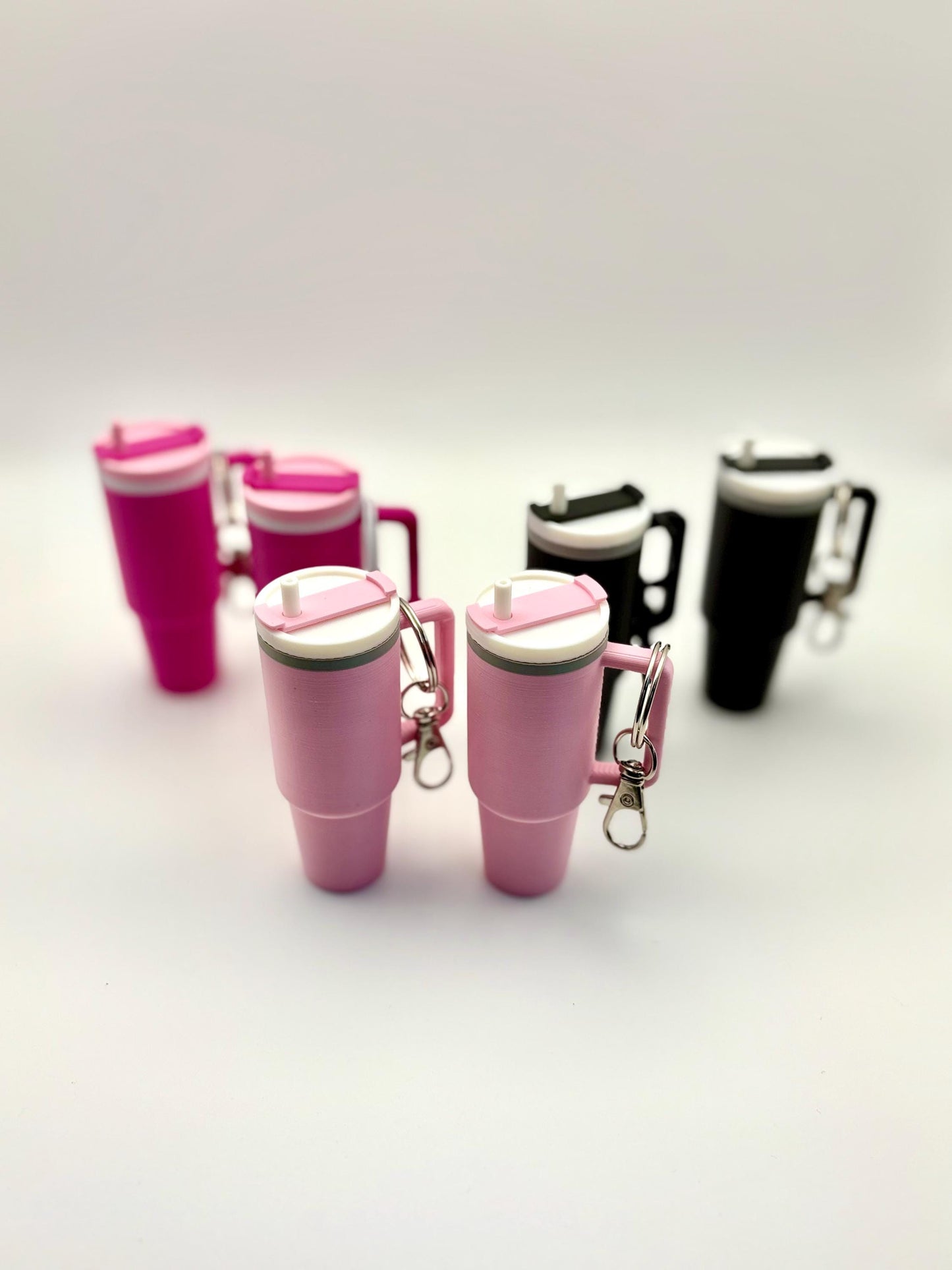 Tumbler Chapstick Holder keychains Mini Stan Inspired, stylish and durable, compact and fun gift idea!