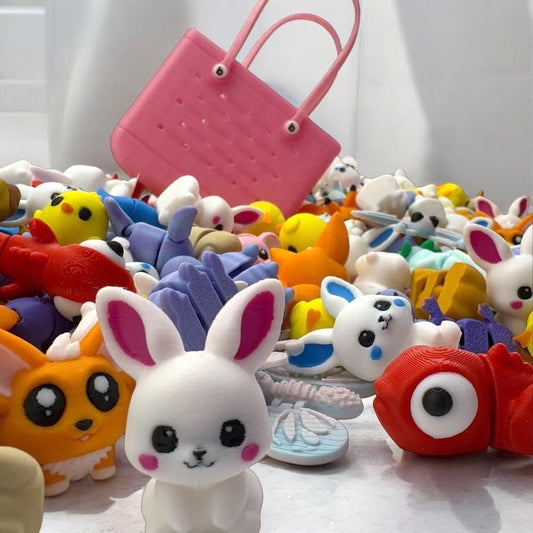 Bag Cute Mystery Animals – 10 Mystery Articulated Animals in a Flexible Pouch!